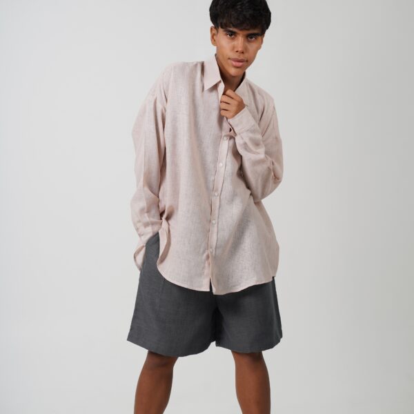 Pink & gray unisex suit